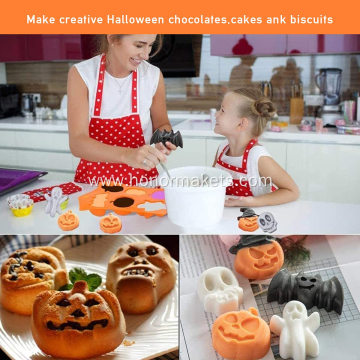 Silicone Halloween chocolate cake mould